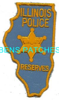 ILLINOIS,ILLINOIS POLICE RESERVES 3 STATE SHAPED_wm